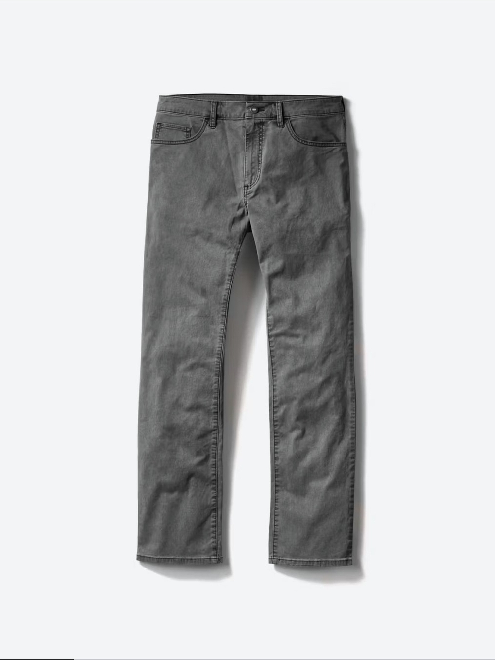 Flint and Tinder Pants Mens 34x36 Beige Straight Stretch Slim Fit 5 Pocket Jeans